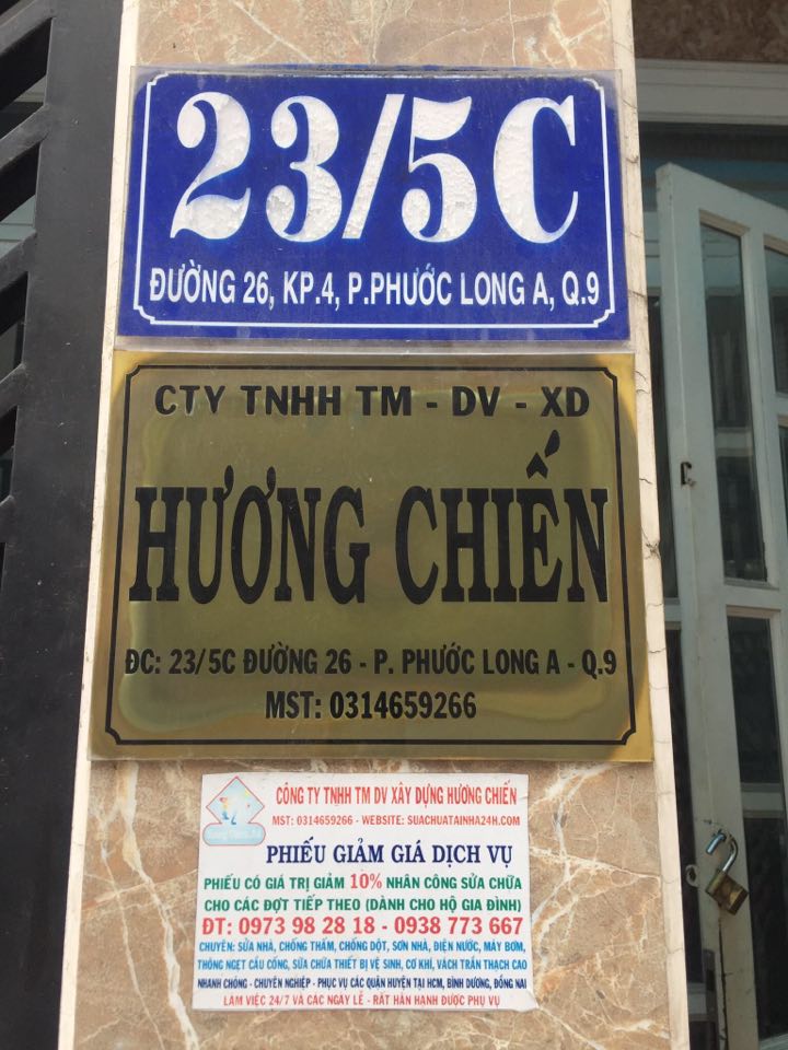 Sửa nhà tại quận Tân Bình